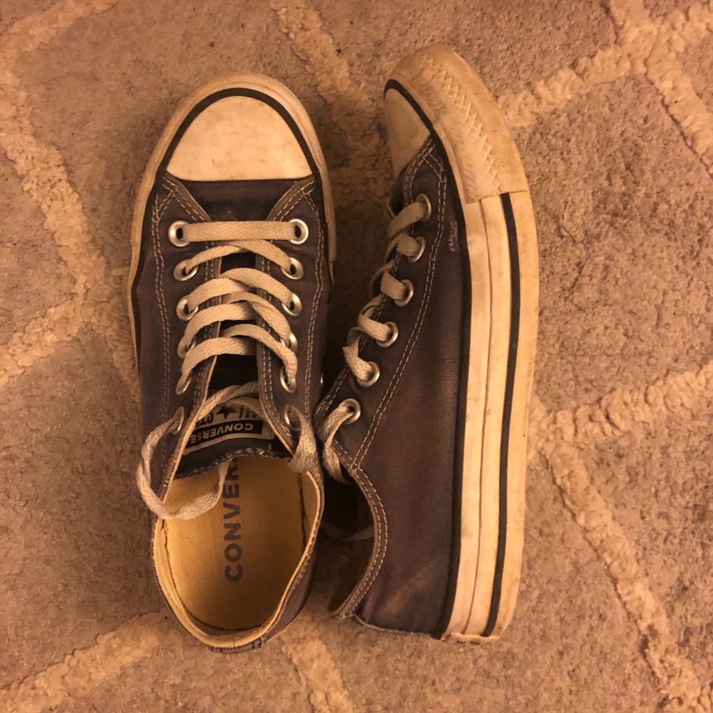 Navy Blue Converse